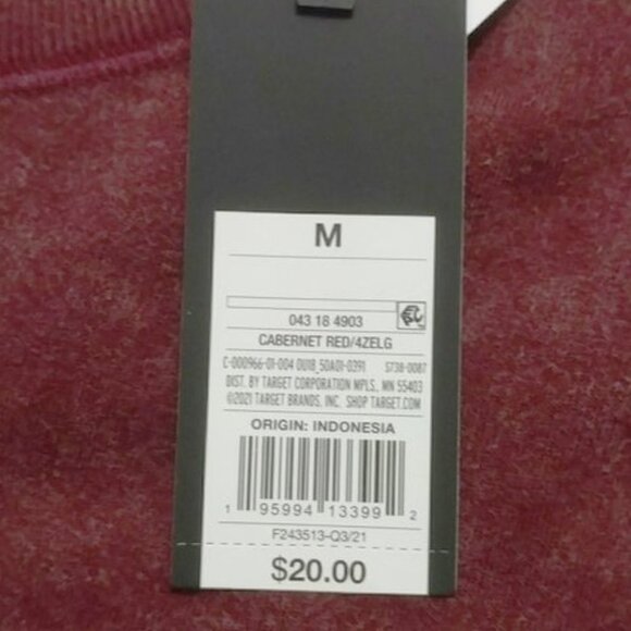 NWT Adult Regular Fit Crewneck Sweatshirt - Original Use - M/3XL [144] - Picture 4 of 6